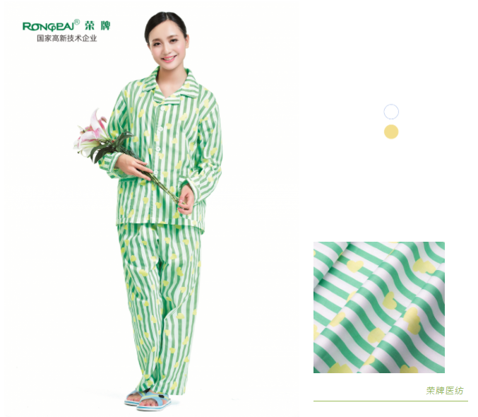 QM球盟会纺织病员服面料